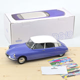 Citroën DS 19 1959 Blauer Rittersporn und Weiß 1:12