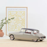 Citroën DS 19 1959 Grau Rosé und Aubergine 1:12