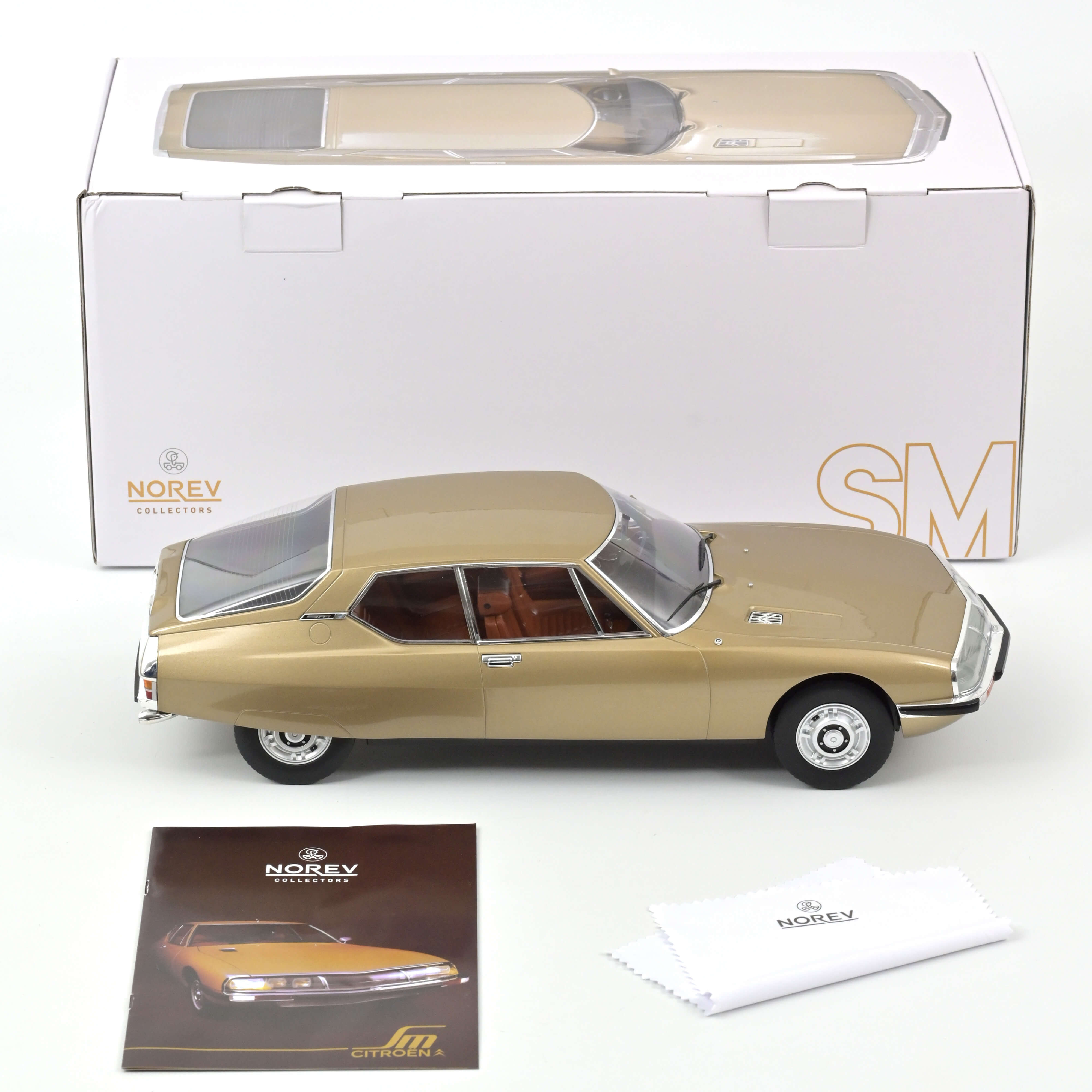 Citroën SM 1971 Sable métallisé 1/12