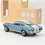 Ford Mustang Fastback 1968 Blue met 1:12 - 100pcs