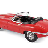 Jaguar E-Type Cabriolet 1962 Rouge 1/12