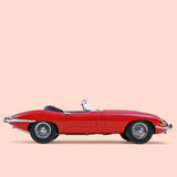 Jaguar E-Type Cabriolet 1962 Rouge 1/12