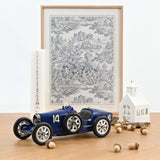 Bugatti T35 1925 Bleu foncé 1/12