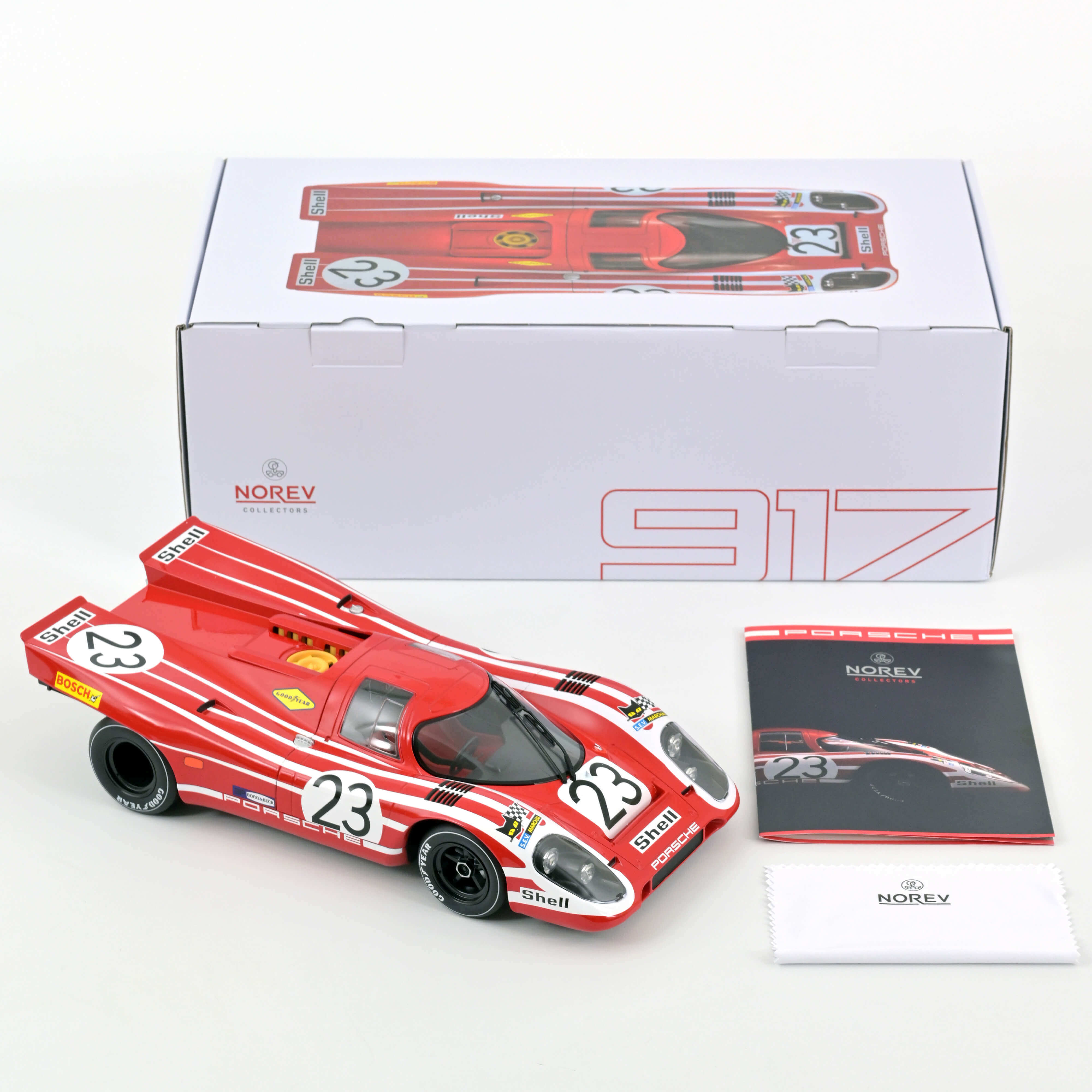 Porsche 917K 24H France 1970 Attwood/Herrmann Winner 1:12 (R23)