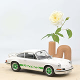 Porsche 911 Carrera RS 2.7 1973 Weiß/Grün 1:12