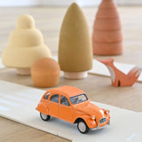 Citroën 2CV 6 Club 1979 Mandarin Orange Jet-car 1:43