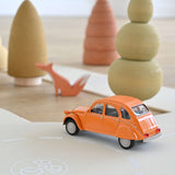 Citroën 2CV 6 Club 1979 Mandarin Orange Jet-car 1:43