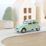 Citroën 2CV 6 Club 1979 Jade Green Jet-car 1:43