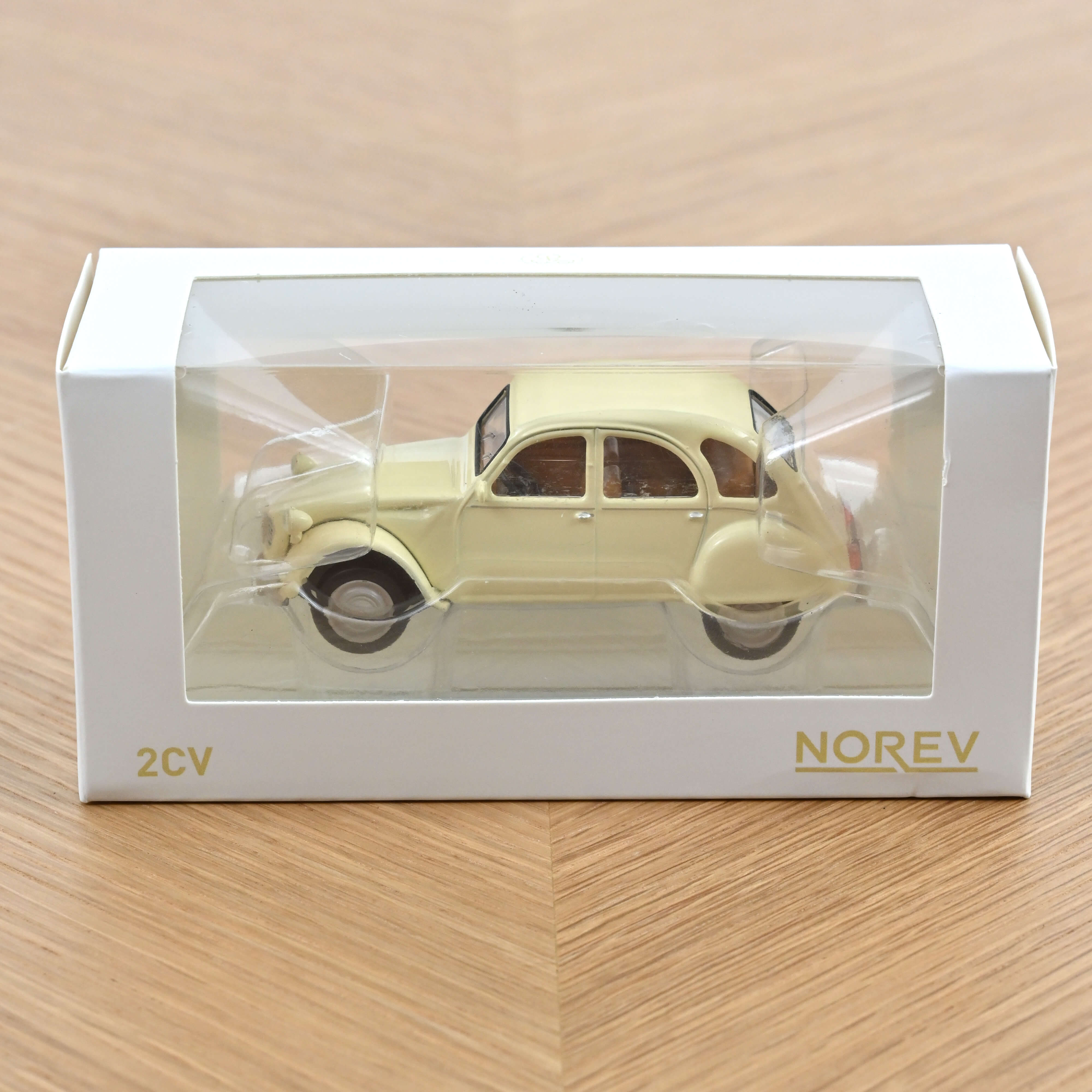 Citroën 2CV 1978 Beige Jet-car 1/43