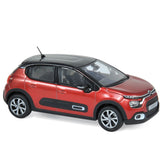 Citroën C3 2020 Rot&Schwarz 1:43