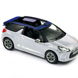 Citroën DS3 Cabrio 2013 Aluminium Grau&Infini Blau 1:43