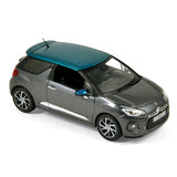 DS 3 2015 Grey& Emeraude 1:43