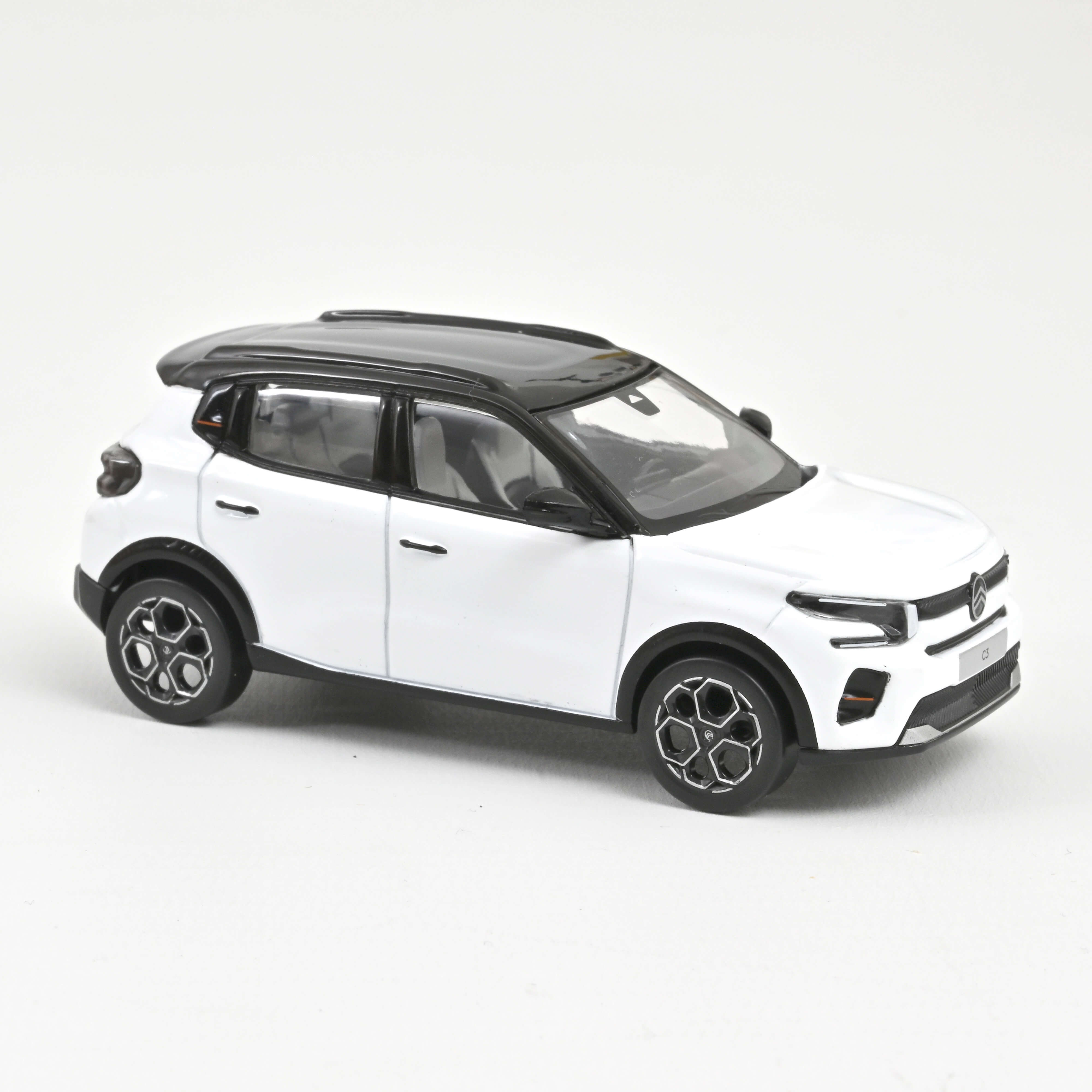 Citroën C3 2024 Blanc Banquise Toit Noir 1/43