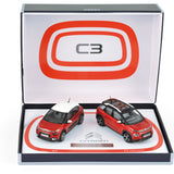 Geschenkpackung Citroën C3&C3 Aircross 2017 (2 Modellautos) 1:43