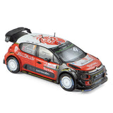 Citroën C3 WRC 2017 Rally Poland 7 A.Mikkelsen/A.Jaeger 1:43