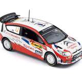 Citroën C4 WRC 2009 Rallye d'Australie 12 Ogier/Ingrassia 1/43