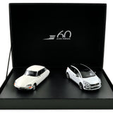 Geschenkpackung Citroën 60 Jahre DS 2 Modellautos 2015 Weiß 1:43