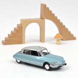 Citroën DS 23 Pallas 1973 Bleu métallique et argent 1/43