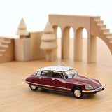 Citroën DS 23 Pallas 1972 Granatrot und Silber 1:43