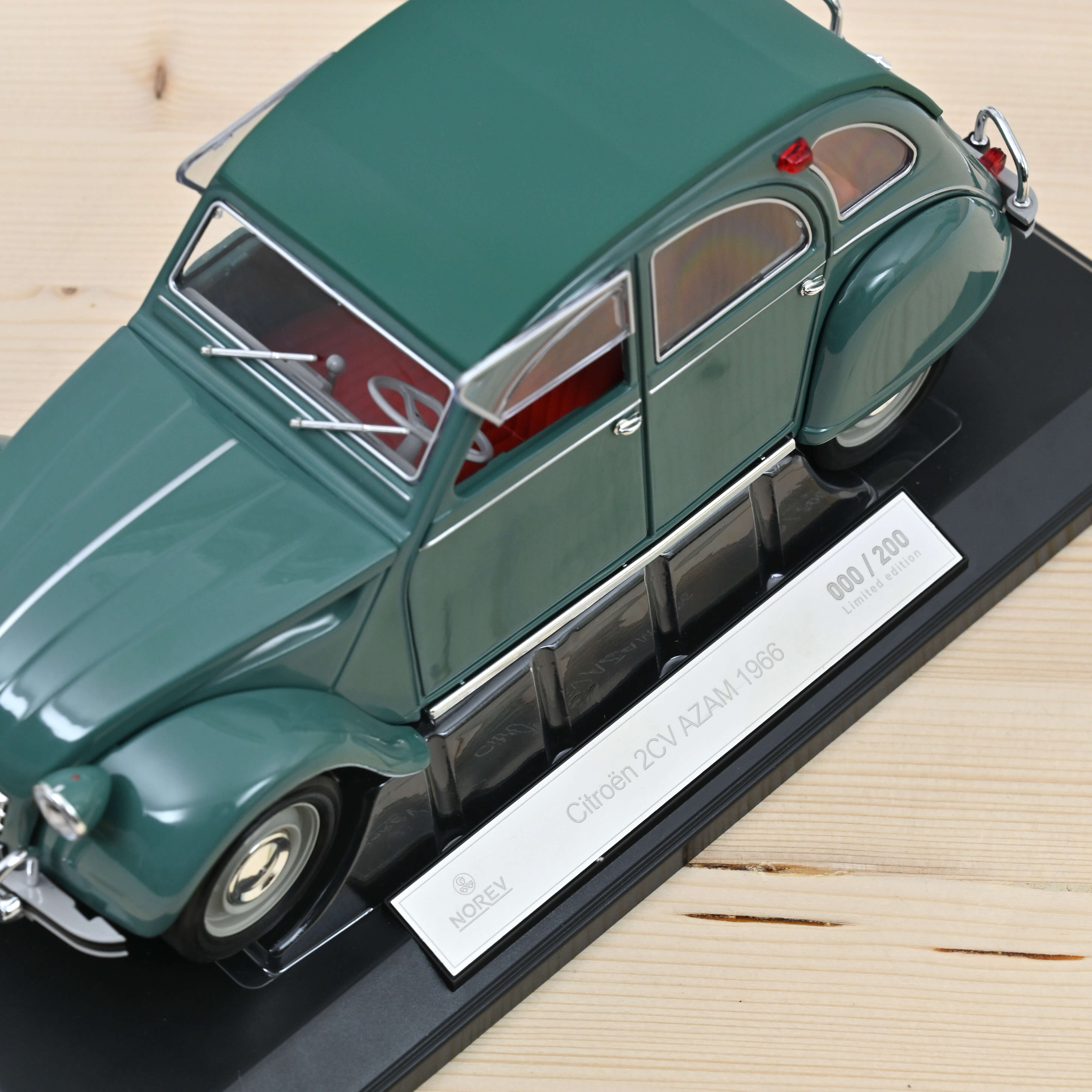 Citroën 2CV AZAM 1966 Agave Green 1:17 - 200pcs