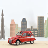 Citroën 2CV 1979 Red w/ white side deco 1:18 - 100pcs