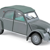 Citroën 2CV AZL Malle Bombée 1957 Grau 1:18