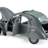 Citroën 2CV AZL Malle Bombée 1957 Grau 1:18