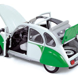 Citroën 2CV Dolly 1985 Bambou Green&Meije White 1:18