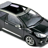 Citroën DS3 Cabrio 2013 Perla Nera Black 1:18