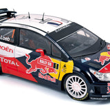 Citroën C4 WRC 2009 Rally GB 1 Loeb/Elena Sieger Weltmeister 1:18