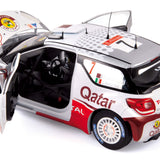 Citroën DS3 WRC 2012 Rallye Portugal 7 Al-Attiyah/Bernacchini 1:18