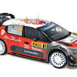 Citroën C3 WRC 2018 Rallye Katalonien 10 S.Loeb/D.Elena Sieger 1:18