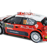 Citroën C3 WRC 2018 Rally Monte-Carlo 10 K.Meeke/P.Nagle 1:18