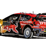 Citroën C3 WRC 2019 Rallye Monte-Carlo 2019 1 Ogier/Ingrassia 1:18