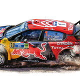 Citroën C3 WRC 2019 Rally Mexico 1 S.Ogier/ J.Ingrassia Winner 1:18