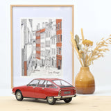 Citroën GS 1972 Rio Rot 1:18 - 300Stk.