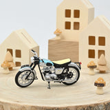 Triumph Bonneville 1959 Hellblau und Silber 1:18