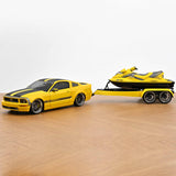 Mustang + Parotech Jet Ski Yellow CESAM 1:18