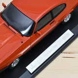 Ford Capri Mk.III 2.8 1983 Orange met 1:18 - 150pcs