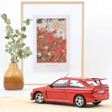 Ford Escort Cosworth 1992 Red 1:18 - 200pcs