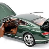 Bentley Continental GT 2018 Verdant metallic 1:18