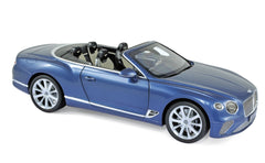 Bentley Continental GTC 2019 Blue Crystal 1:18