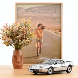 BMW M1 1980 Silbermetallic 1:18