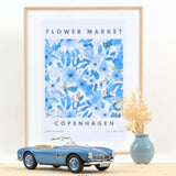 BMW 507 Cabriolet 1957 Blue 1:18