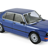 BMW M535i 1987 Blue metallic 1:18