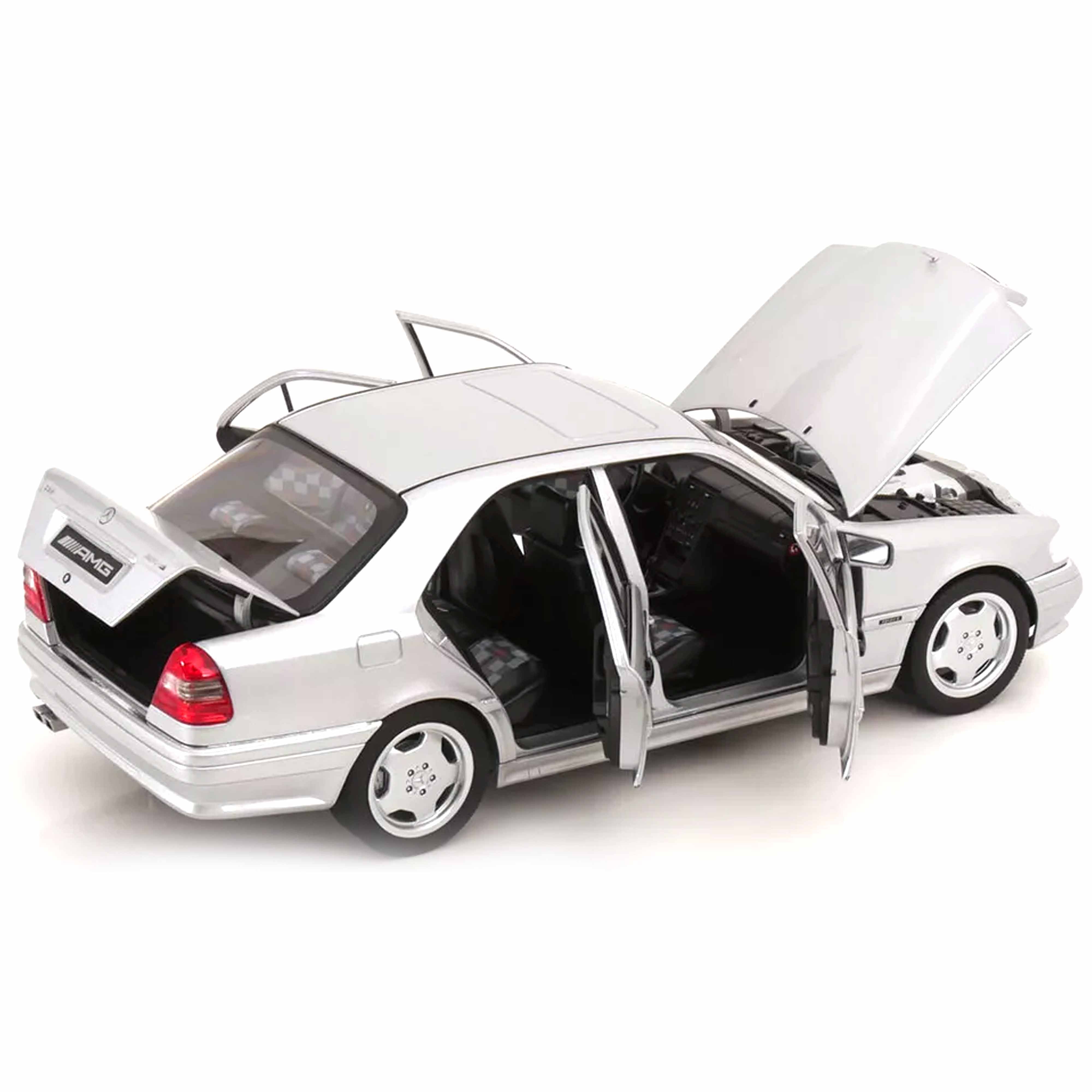 Mercedes-Benz C36 AMG 1993 Brillant Silver 1:18