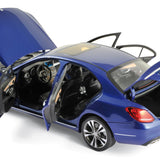 Mercedes-Benz Classe C 2014 Bleu métallisé 1/18