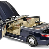 Mercedes-Maybach S650 Cabriolet 2018 Dunkelblau metallic 1:18