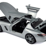 Mercedes-Benz SLS AMG Coupé 2010 Grau Metallic 1:18