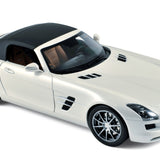 Mercedes-Benz SLS AMG Roadster 2011 Blanc métallisé 1/18